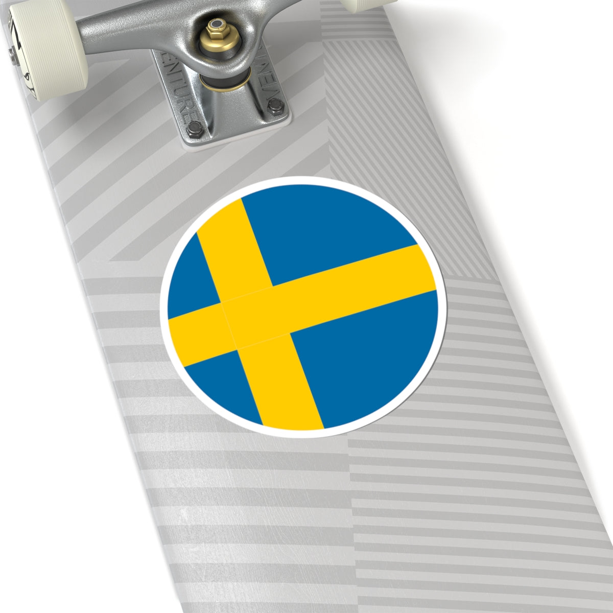 Sweden flag orb icon (Sweden) STICKER Vinyl Kiss-Cut Decal