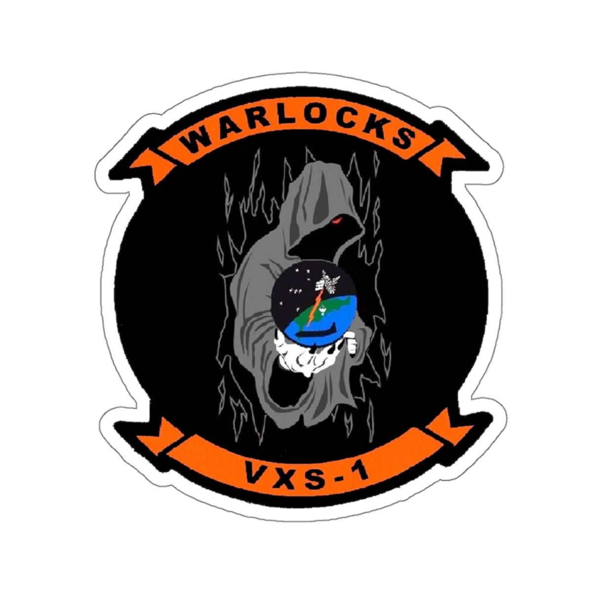 VXS 1 Warlocks (U.S. Navy) STICKER Vinyl Kiss-Cut Decal