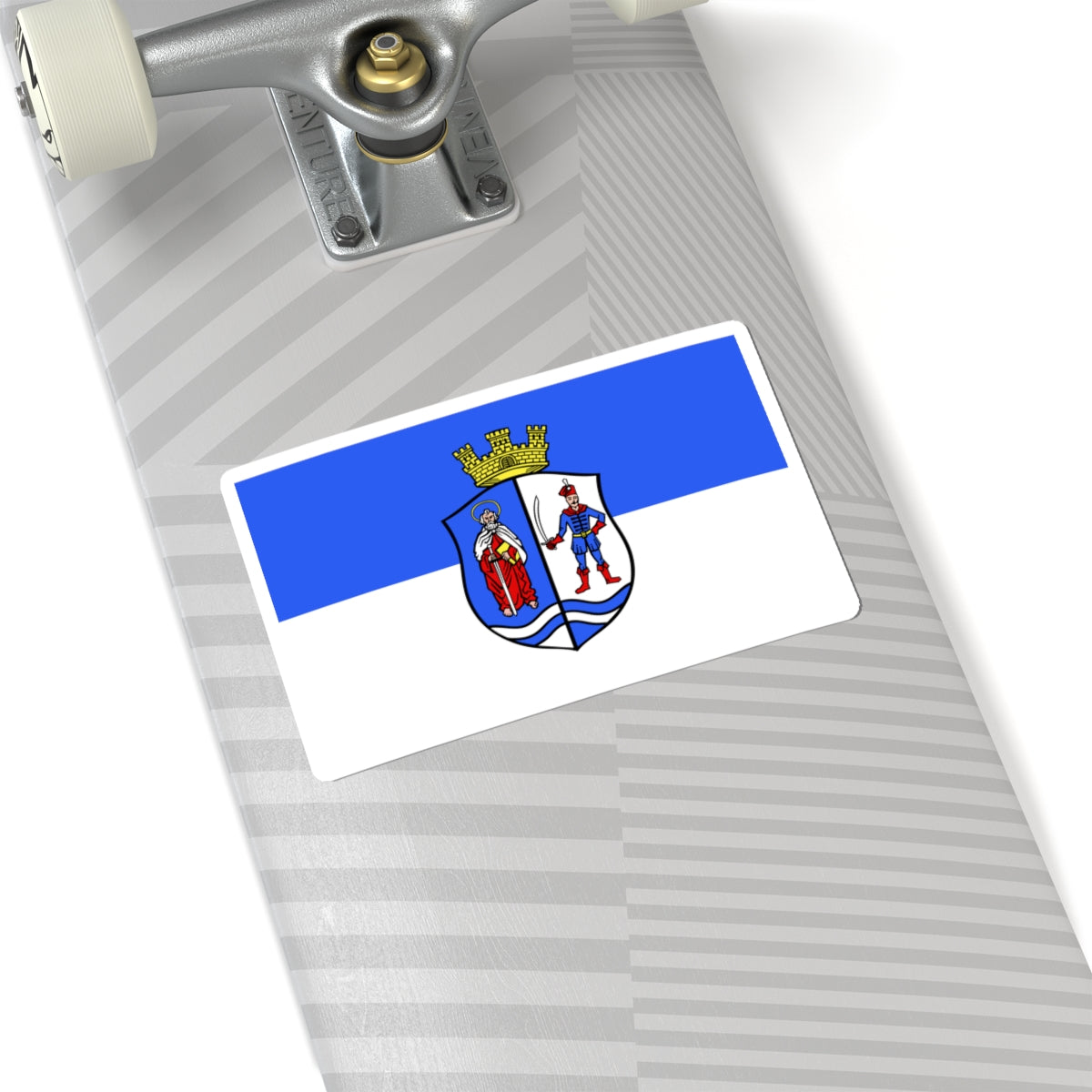 Flag of Bacs-Kiskun County (Hungary) STICKER Vinyl Kiss-Cut Decal