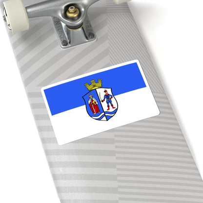 Flag of Bacs-Kiskun County (Hungary) STICKER Vinyl Kiss-Cut Decal