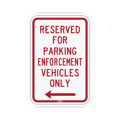 PBOT Road sign P4100L (Oregon) (Road Sign) STICKER Vinyl Kiss-Cut Decal