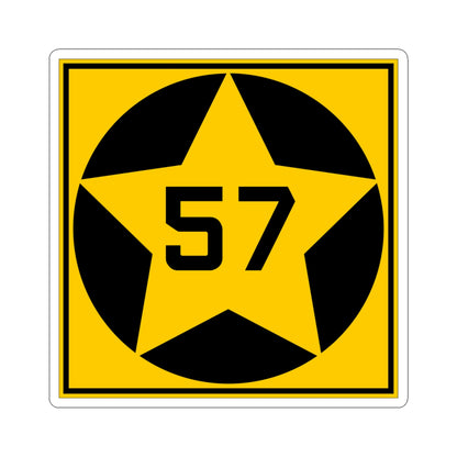 MN-57 1920 (Minnesota) (Road Sign) STICKER Vinyl Kiss-Cut Decal