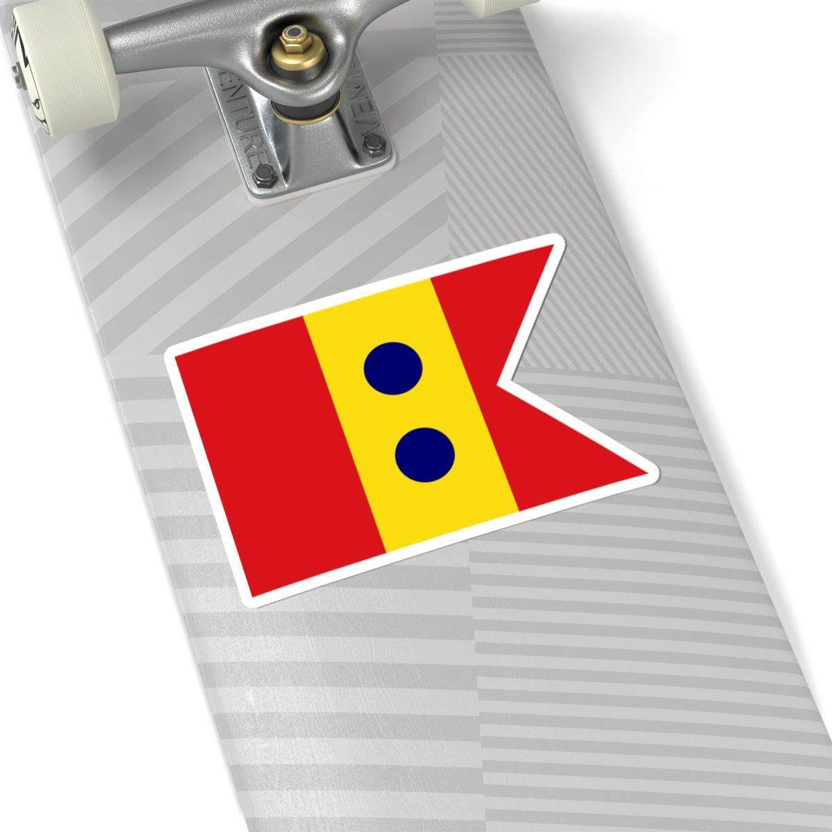 Flag of Division General Spain 1923-1931 1938-1977 (Spain) STICKER Vinyl Kiss-Cut Decal