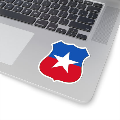 Arms of Chile (Chile) (Coat of Arms) STICKER Vinyl Kiss-Cut Decal