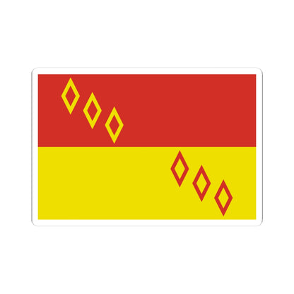 Flag of Noginsky rayon Moscow oblast (Russia) STICKER Vinyl Kiss-Cut Decal