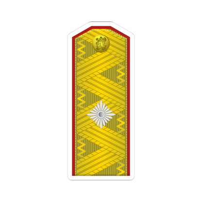 Bulgaria Army OF 6 (Bulgaria) (Military Rank) STICKER Vinyl Kiss-Cut Decal