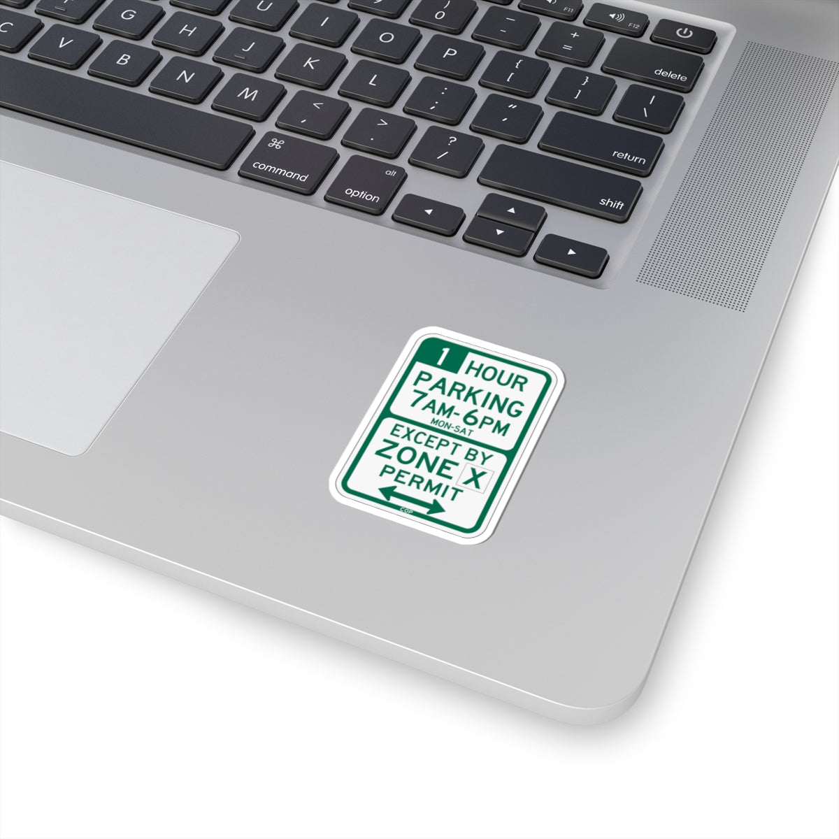PBOT Road sign P4436 (Oregon) (Road Sign) STICKER Vinyl Kiss-Cut Decal