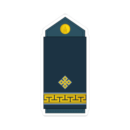 07.Mongolian Air Force JLT (Mongolia) (Military Rank) STICKER Vinyl Kiss-Cut Decal