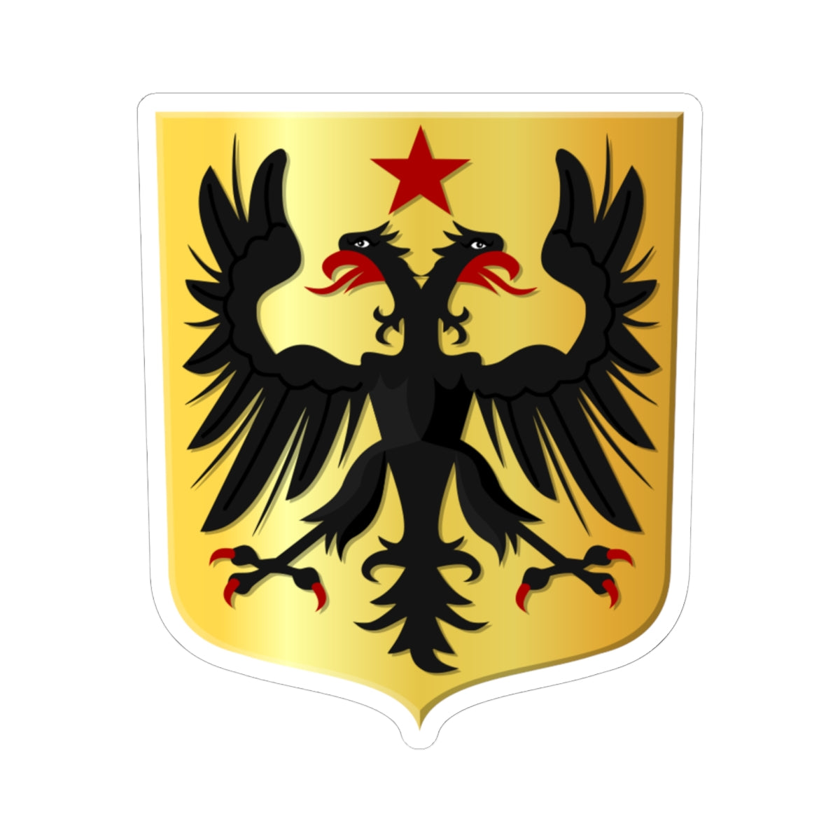 Beuningen 1906 (Netherlands) (Coat of Arms) STICKER Vinyl Kiss-Cut Decal