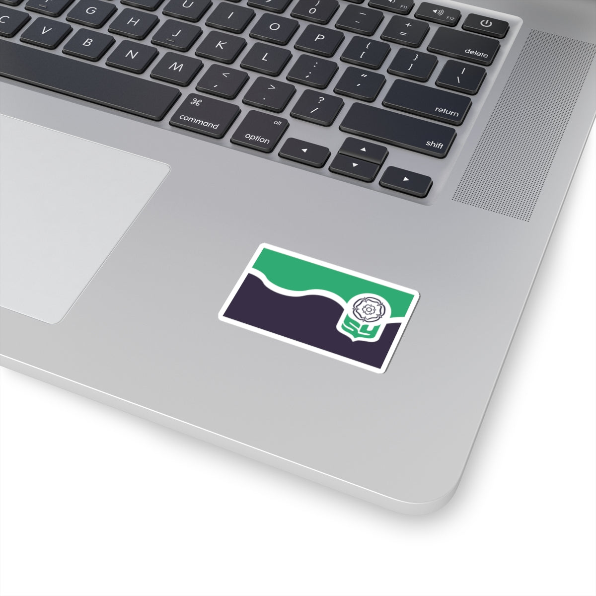 Unofficial County Flag of South Yorkshire (England) STICKER Vinyl Kiss-Cut Decal
