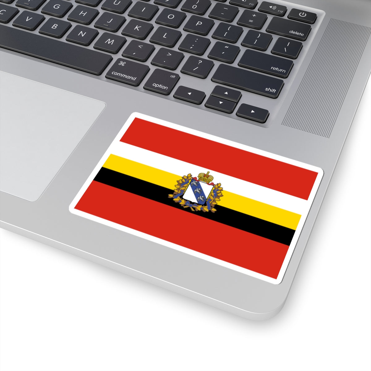 Flag of Kursk Oblast large (Russia) STICKER Vinyl Kiss-Cut Decal
