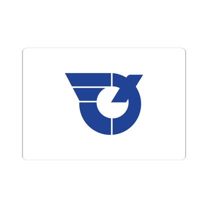 Flag of Shime Fukuoka (Japan) STICKER Vinyl Kiss-Cut Decal