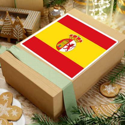 Flag of Minister Spain 1914-1931 (Spain) STICKER Vinyl Kiss-Cut Decal