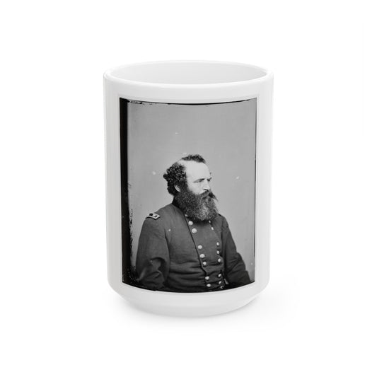 Portrait Of Maj. Gen. Romeyn B. Ayres, Officer Of The Federal Army (U.S. Civil War) White Coffee Mug