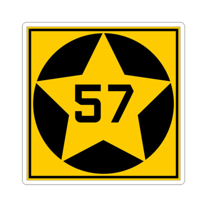 MN-57 1920 (Minnesota) (Road Sign) STICKER Vinyl Kiss-Cut Decal