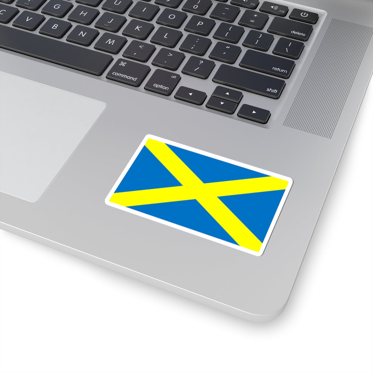 Saint Albans cross (England) STICKER Vinyl Kiss-Cut Decal