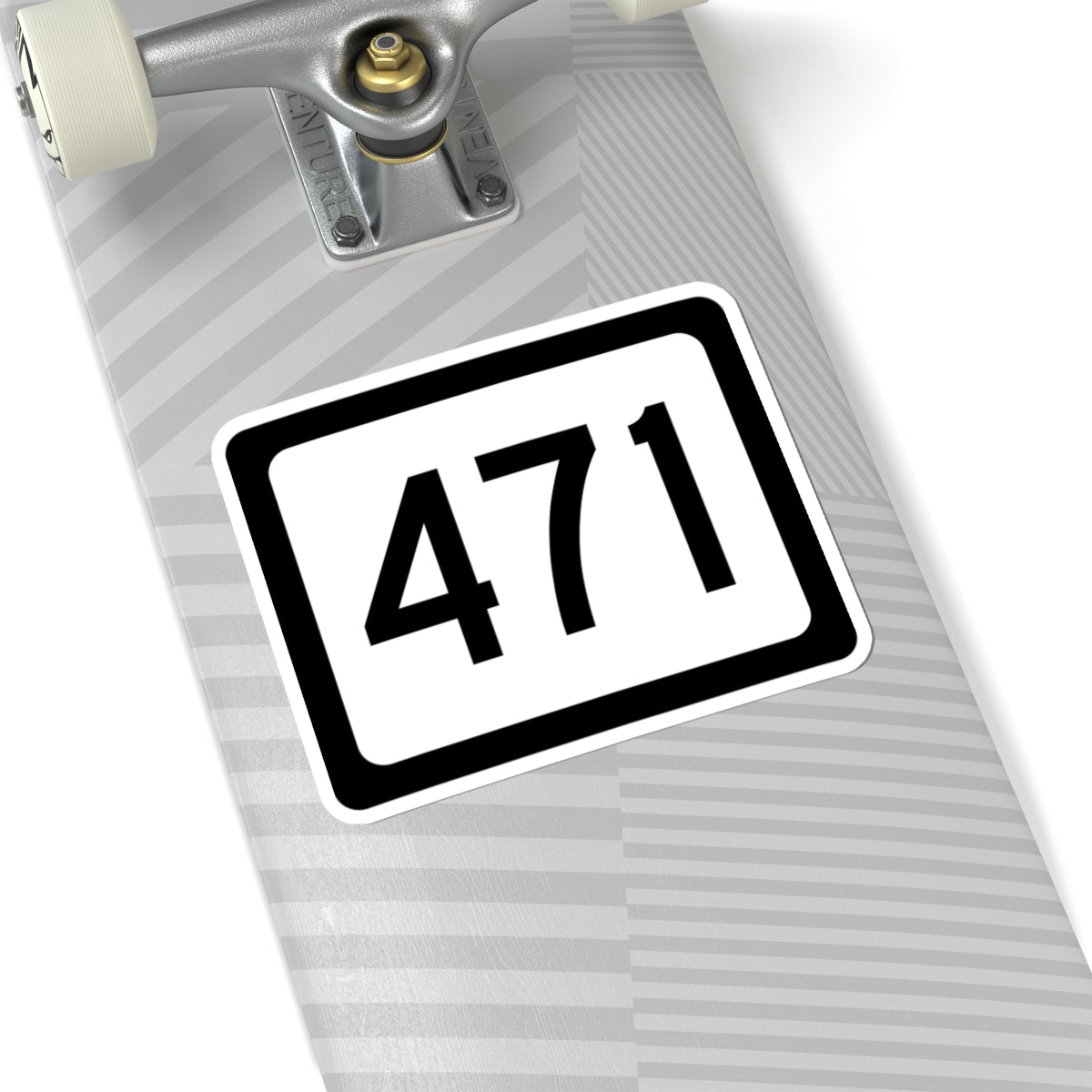 WV-471 (Virginia) (Road Sign) STICKER Vinyl Kiss-Cut Decal
