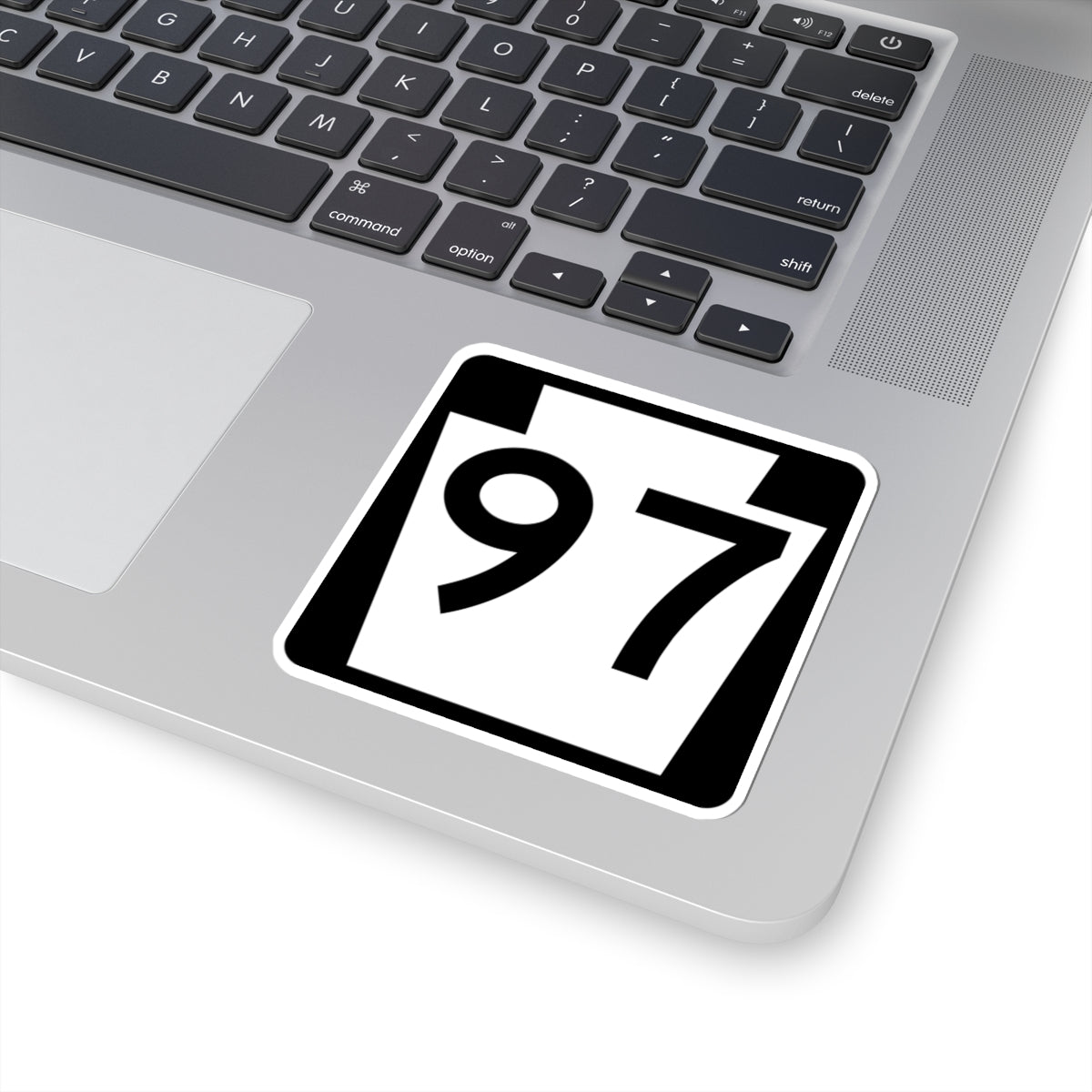 PA-97 (Pennsylvania) (Road Sign) STICKER Vinyl Kiss-Cut Decal