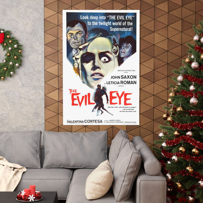 THE EVIL EYE (THE GIRL WHO KNEW TOO MUCH) 1963 - Paper Movie Poster