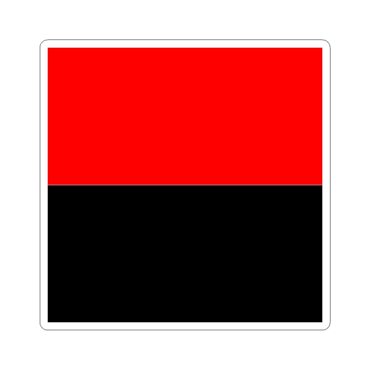 Berne war flag (Switzerland) STICKER Vinyl Kiss-Cut Decal