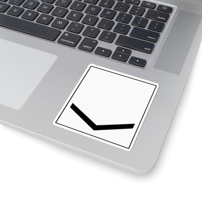 Kenya AirForce OR 3 (Kenya) (Military Rank) STICKER Vinyl Kiss-Cut Decal