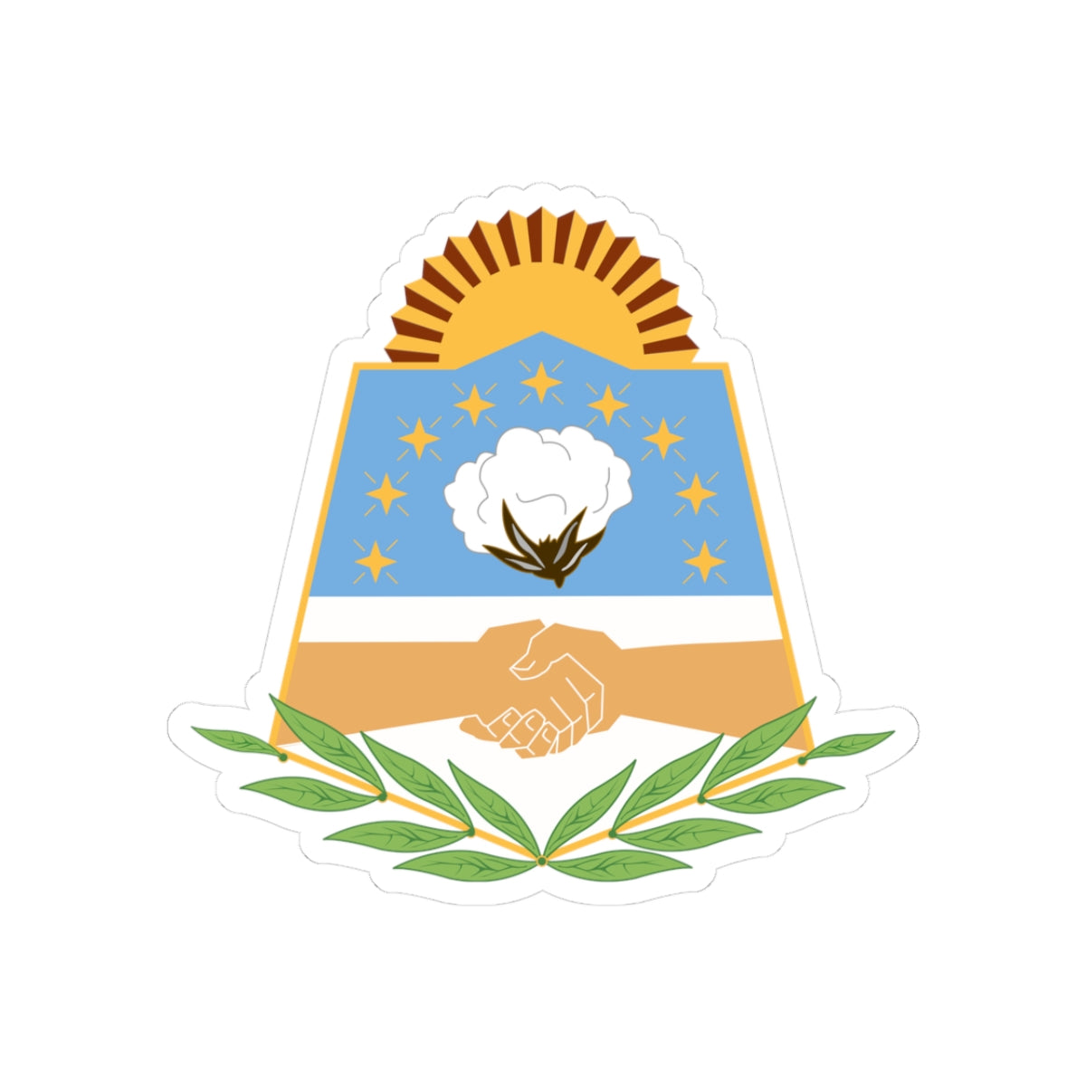Coat of Arms Formosa Argentina - STICKER Vinyl Kiss-Cut Decal