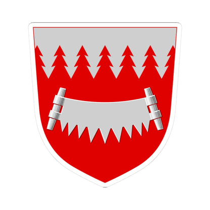 Taivalkoski.vaakuna (Finland) (Coat of Arms) STICKER Vinyl Kiss-Cut Decal
