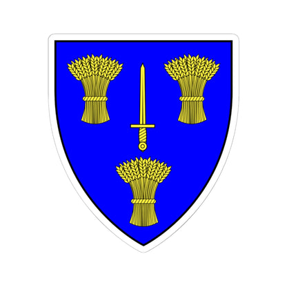 Badge of Cheshire (England) (Coat of Arms) STICKER Vinyl Kiss-Cut Decal