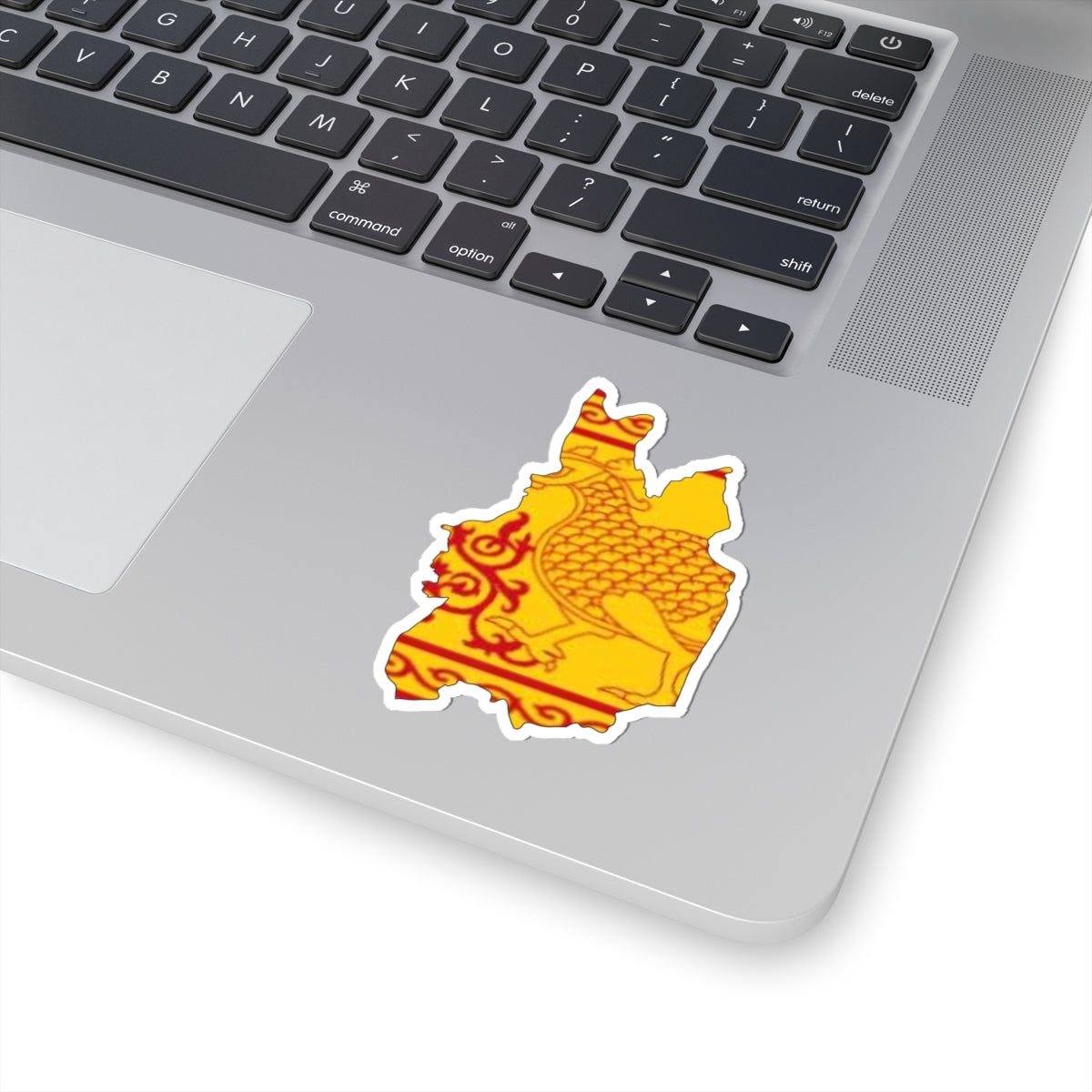 Uva Province Flag-map (Sri Lanka) STICKER Vinyl Kiss-Cut Decal