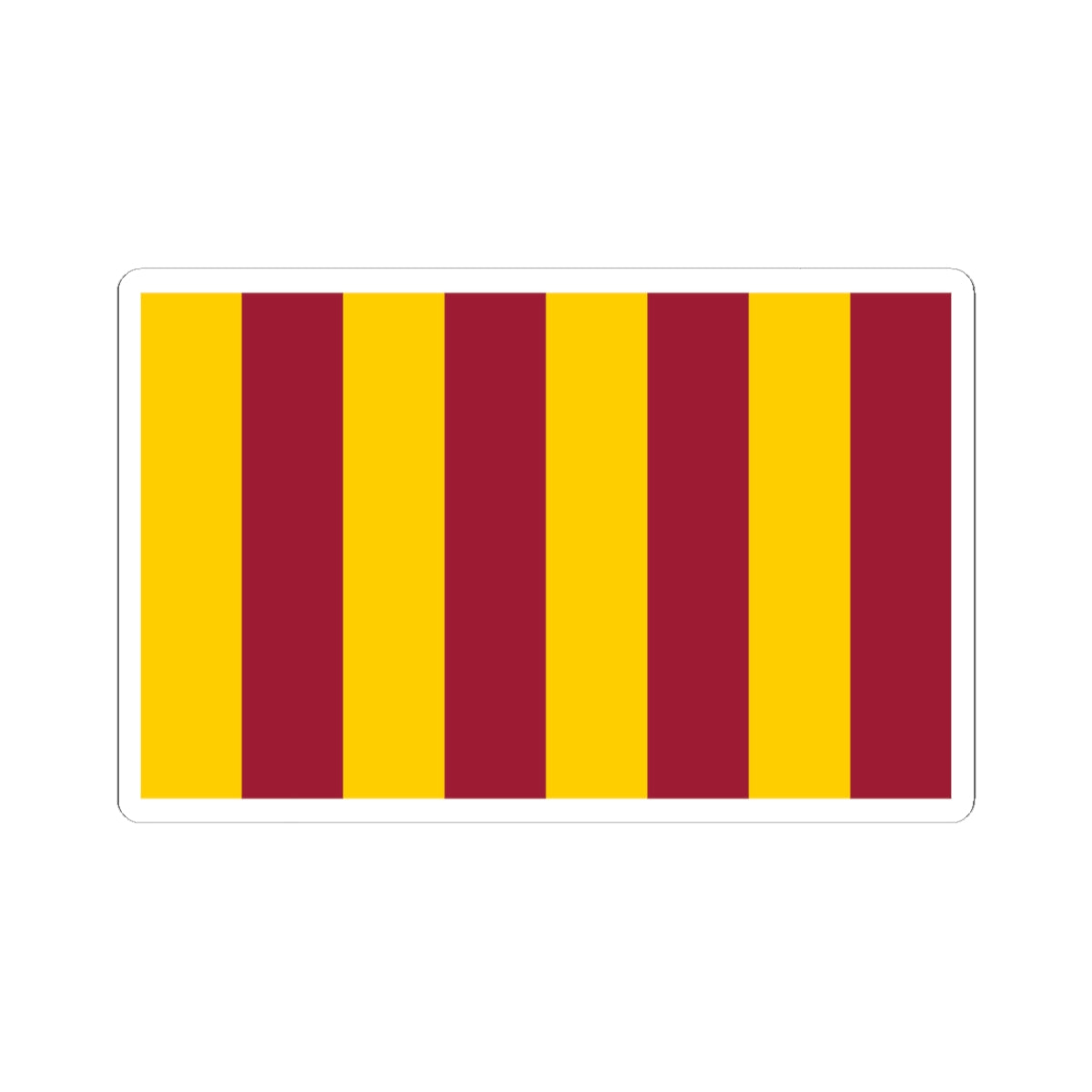 Flag of Northumbria (England) STICKER Vinyl Kiss-Cut Decal