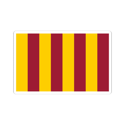 Flag of Northumbria (England) STICKER Vinyl Kiss-Cut Decal