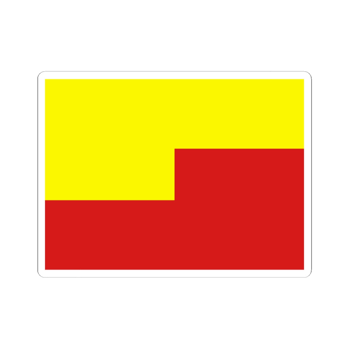 Flag of Nordkapp (Norway) STICKER Vinyl Kiss-Cut Decal