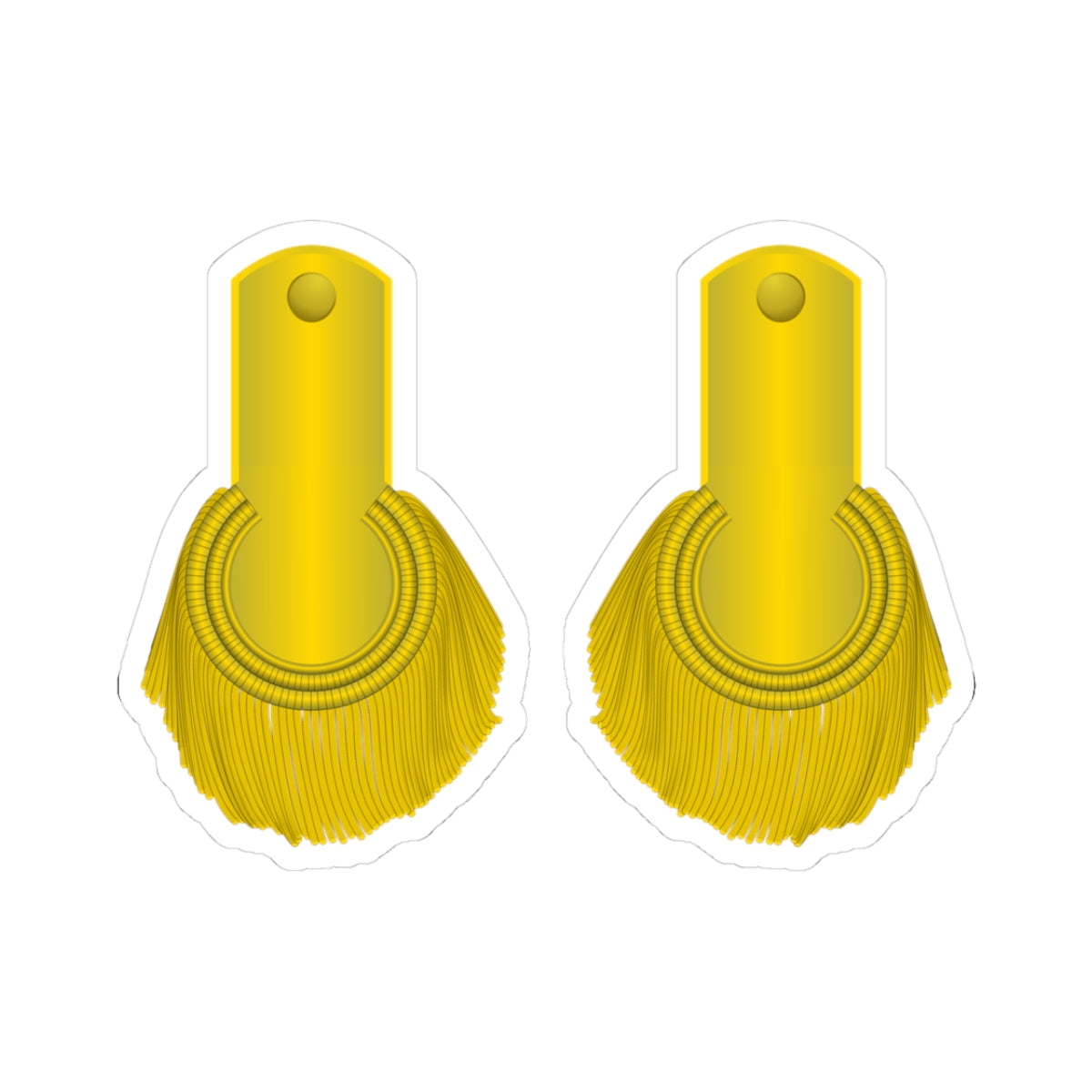 British Army Field Officer1760 1810 (United Kingdom) (Military Rank) STICKER Vinyl Kiss-Cut Decal