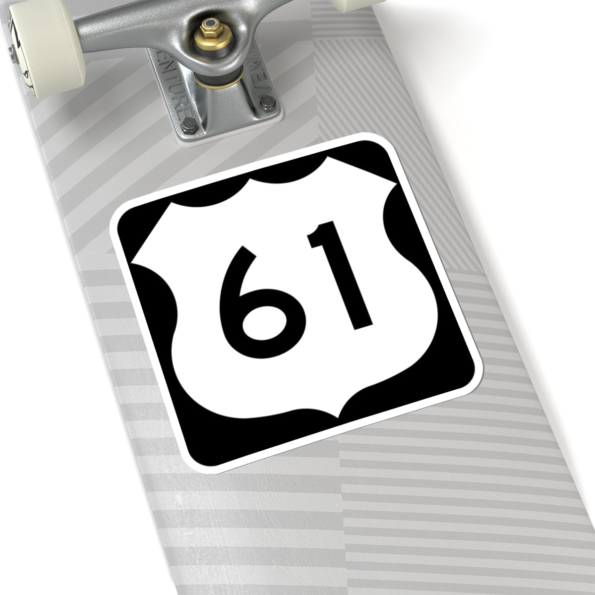 US 61 MN 1961 (Minnesota) (Road Sign) STICKER Vinyl Kiss-Cut Decal