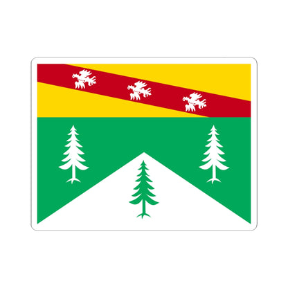 Flag of Vosges (France) STICKER Vinyl Kiss-Cut Decal