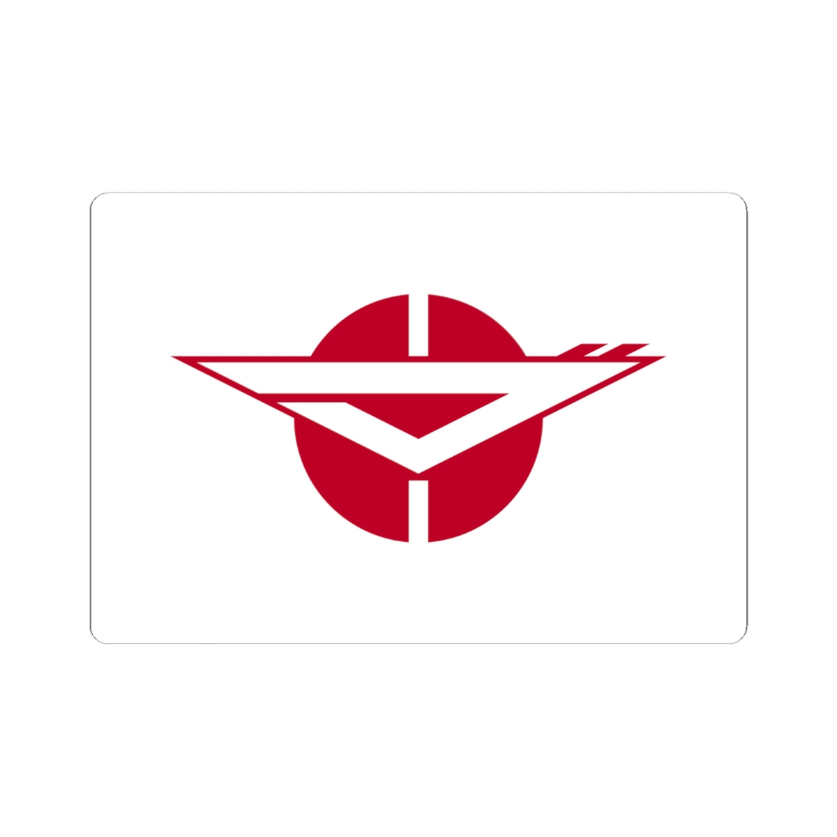 Flag of Zama Kanagawa (Japan) STICKER Vinyl Kiss-Cut Decal