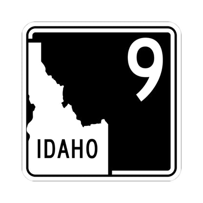 ID-9 (Idaho) (Road Sign) STICKER Vinyl Kiss-Cut Decal