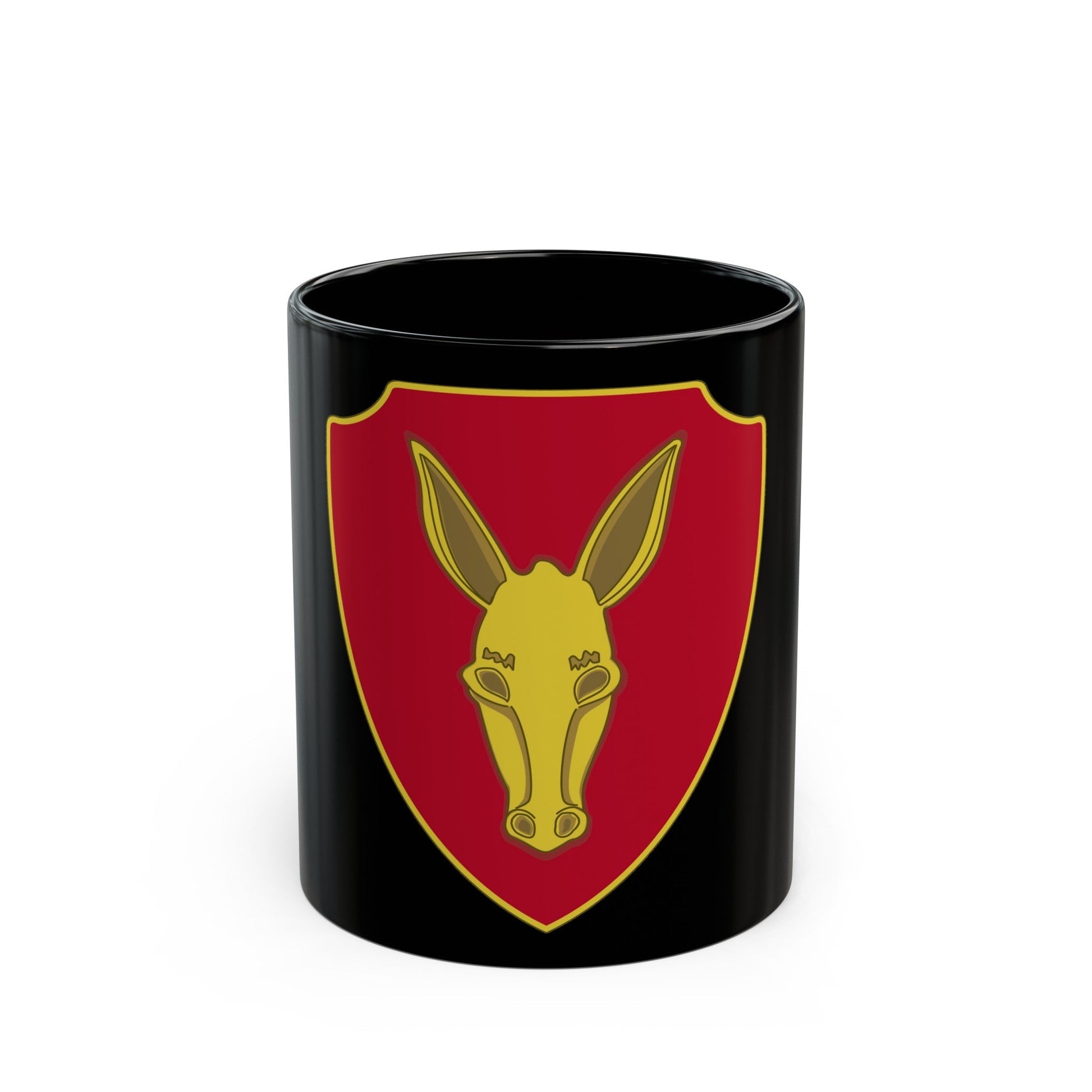 99th Field Artillery Battalion (U.S. Army) Black Coffee Mug-11oz-The Sticker Space