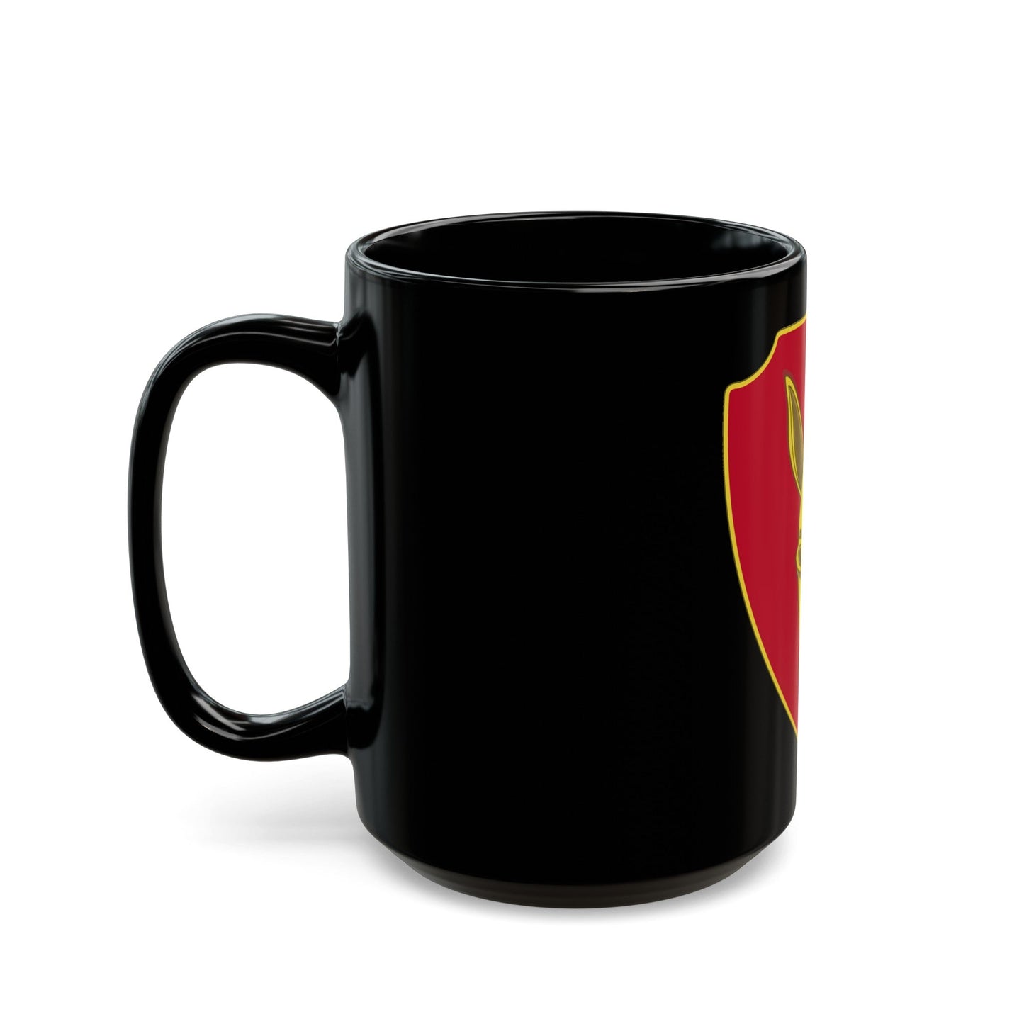 99th Field Artillery Battalion (U.S. Army) Black Coffee Mug-The Sticker Space