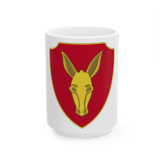 99th Field Artillery Battalion (U.S. Army) White Coffee Mug-15oz-The Sticker Space