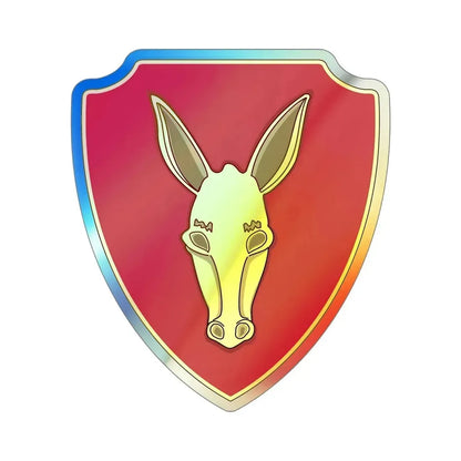 99th Field Artillery Battalion (U.S. Army) Holographic STICKER Die-Cut Vinyl Decal - The Sticker Space