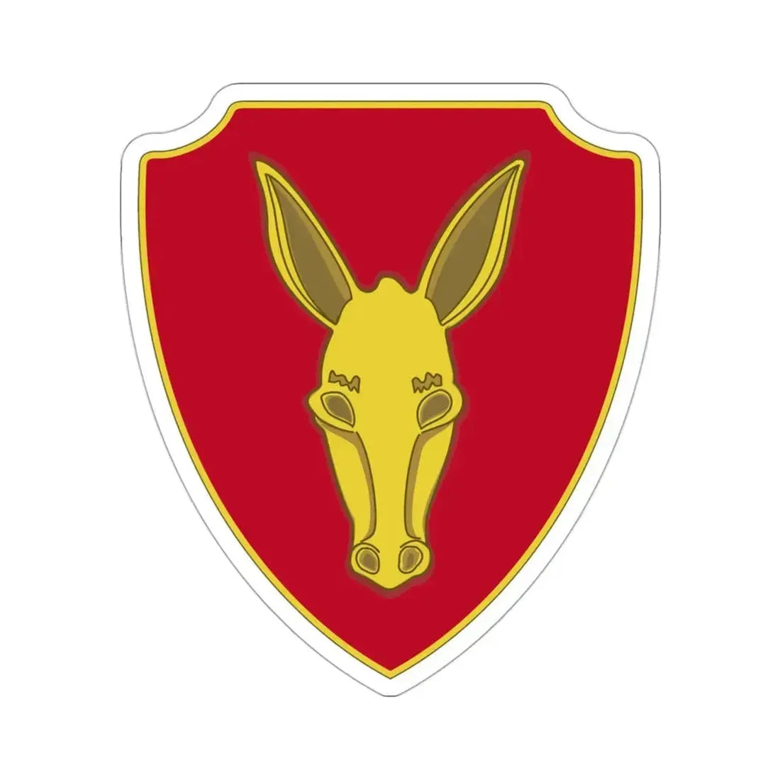 99th Field Artillery Battalion (U.S. Army) STICKER Vinyl Die-Cut Decal 3 Inch - The Sticker Space