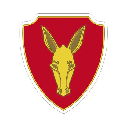 99th Field Artillery Battalion (U.S. Army) STICKER Vinyl Die-Cut Decal 4 Inch - The Sticker Space