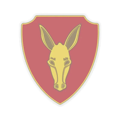 99th Field Artillery Battalion (U.S. Army) STICKER Vinyl Kiss-Cut Decal 2 Inch Transparent - The Sticker Space