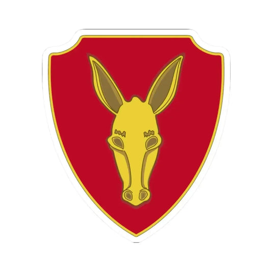 99th Field Artillery Battalion (U.S. Army) STICKER Vinyl Kiss-Cut Decal 2 Inch White - The Sticker Space