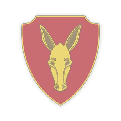 99th Field Artillery Battalion (U.S. Army) STICKER Vinyl Kiss-Cut Decal 4 Inch Transparent - The Sticker Space