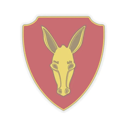 99th Field Artillery Battalion (U.S. Army) STICKER Vinyl Kiss-Cut Decal 6 Inch Transparent - The Sticker Space