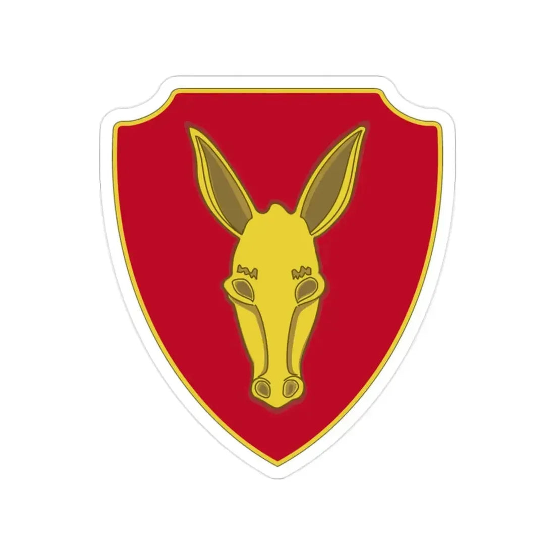 99th Field Artillery Battalion (U.S. Army) Transparent STICKER Die-Cut Vinyl Decal 2 Inch - The Sticker Space