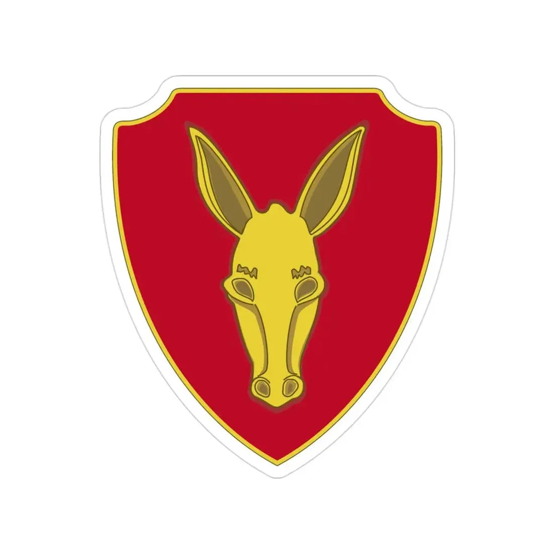 99th Field Artillery Battalion (U.S. Army) Transparent STICKER Die-Cut Vinyl Decal - The Sticker Space