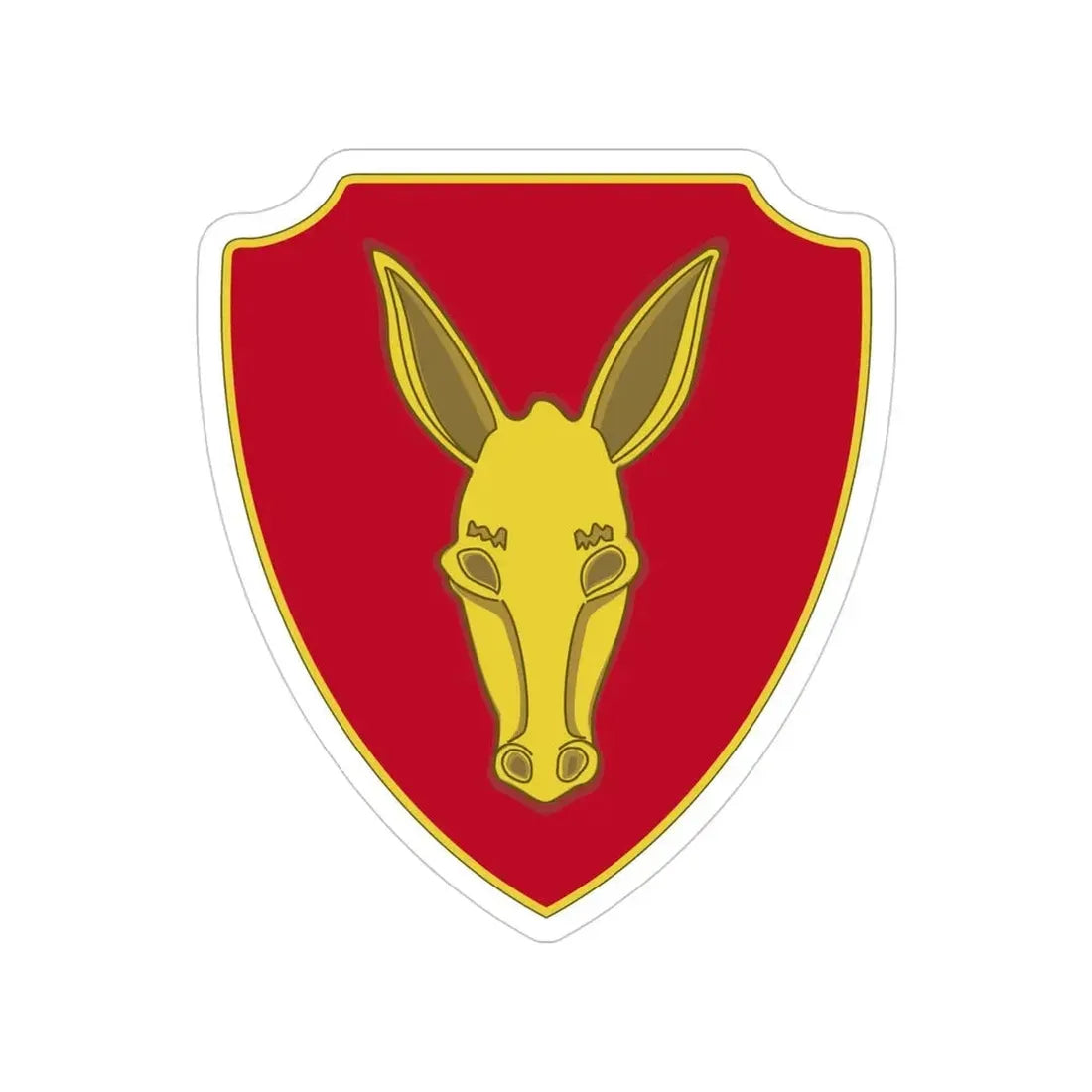 99th Field Artillery Battalion (U.S. Army) Transparent STICKER Die-Cut Vinyl Decal - The Sticker Space